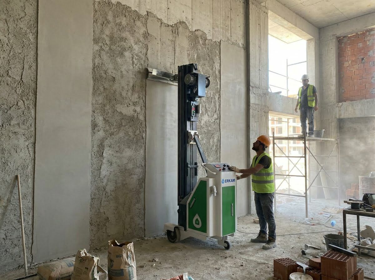 otomatik sıva makinesi -